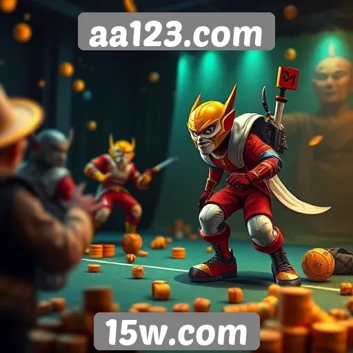 Desempenho técnico do site de jogos aa123.com